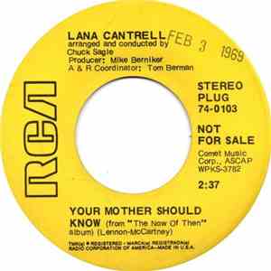 Lana Cantrell - Your Mother Should Know / Mr. Bojangles album