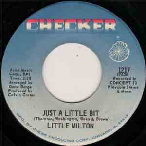 Little Milton - Just A Little Bit album