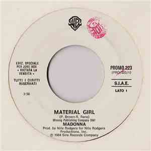 Madonna / David Lee Roth - Material Girl / California Girls album