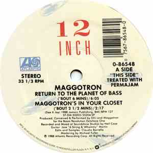 Maggotron - Return To The Planet Of Bass album