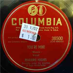 Marjorie Hughes - You're Mine / You Told A Lie ( I Believed You) album