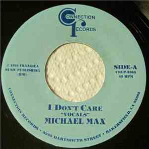 Michael Max - I Don't Care album