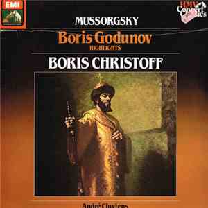Mussorgsky - André Cluytens, Paris Conservatoire Orchestra - Boris Godunov - Highlights album