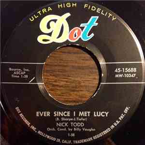 Nick Todd - Ever Since I Met Lucy album