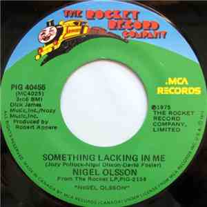 Nigel Olsson - Something Lacking In Me album