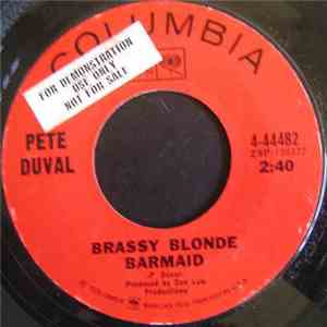 Pete Duval - Brassy Blonde Barmaid / Jimmy Lee's Last Race album
