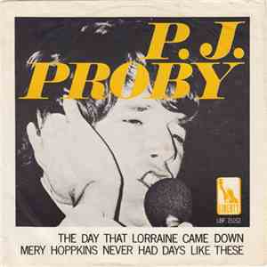 P.J. Proby - The Day That Lorraine Came Down album