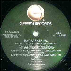 Ray Parker Jr. - I Don't Think That Man Should Sleep Alone album