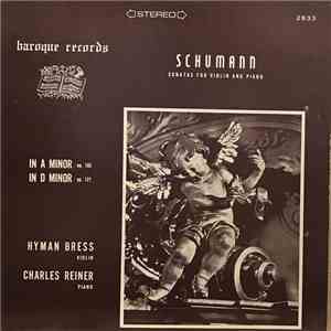 Schumann, Hyman Bress, Charles Reiner - Sonatas For Violin And Piano album