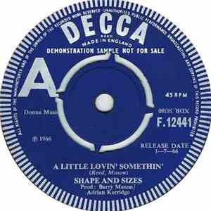 Shape And Sizes - A Little Lovin' Somethin' / Rain On My Face album