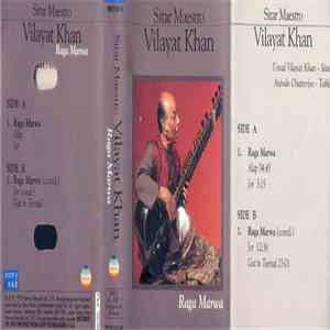 Sitar Maestro Vilayat Khan - Raga Marwa album
