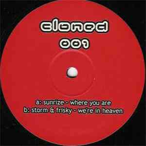 Sunrize / Storm & Frisky  - Where You Are / We're In Heaven album
