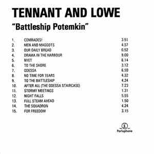Tennant And Lowe - Battleship Potemkin album