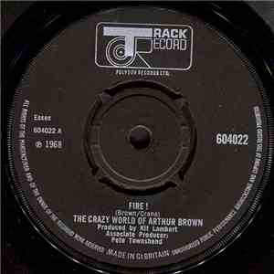 The Crazy World Of Arthur Brown - Fire ! album