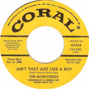 The Honeybirds - Ain't That Just Like A Boy album