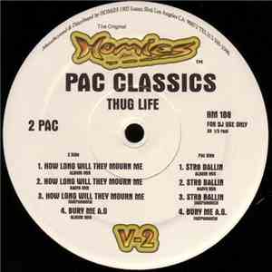 Thug Life - Pac Classics album