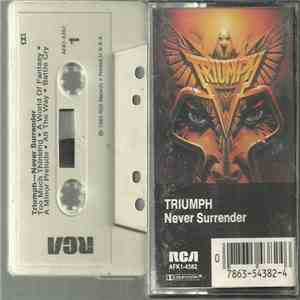 Triumph  - Never Surrender album