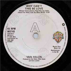 Van Halen - Why Can't This Be Love album
