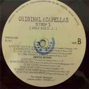 Various - Original Acapellas Step 1 album