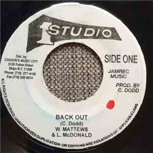 Wailing Souls - Back Out album