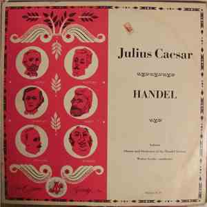 Walter Goehr, Chorus And Orchestra Of The "Händel Society", London - Julius Caesar album