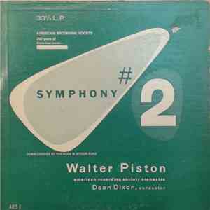 Walter Piston / American Recording Society Orchestra, Dean Dixon  - Symphony #2 album