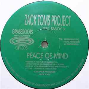 Zack Toms Project Feat. Sandy B. - Peace Of Mind album