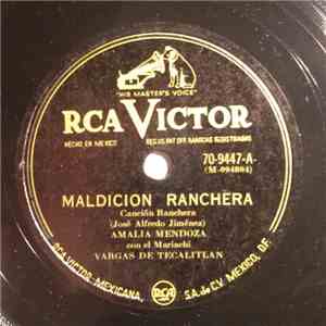 Amalia Mendoza - Maldicion Ranchra / Punalada Trapera album