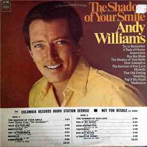 Andy Williams - The Shadow Of Your Smile album