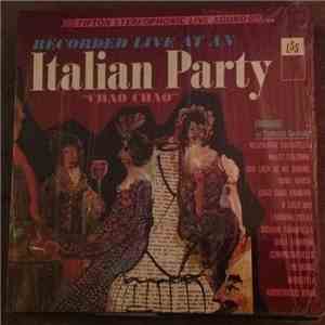 Armando And Orchestra Carnivale - Recorded Live At An Italian Party "Chao Chao" album