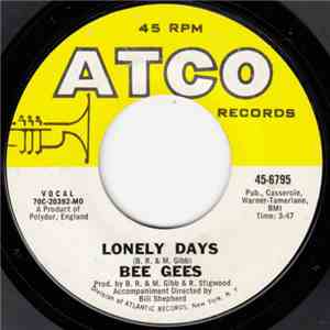 Bee Gees - Lonely Days album