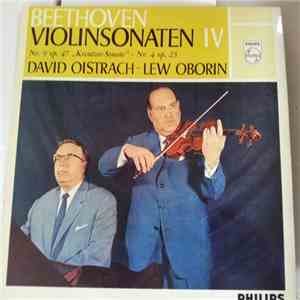 Beethoven, David Oistrach, Lev Oborin - Violinsonaten IV - Nr. 9 op. 47 "Kreutzer-Sonate" - Nr. 4 op. 23 album