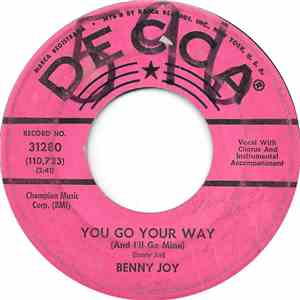 Benny Joy - You Go Your Way (And I'll Go Mine) album