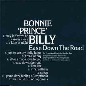 Bonnie 'Prince' Billy - Ease Down The Road album