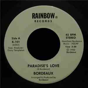 Bordeaux  - Paradise's Love / Life Is Just A Fantasy album