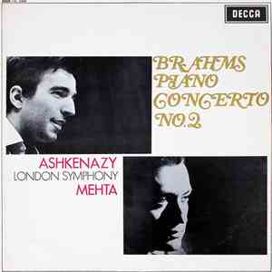 Brahms, Ashkenazy, London Symphony, Mehta - Piano Concerto No.2 album