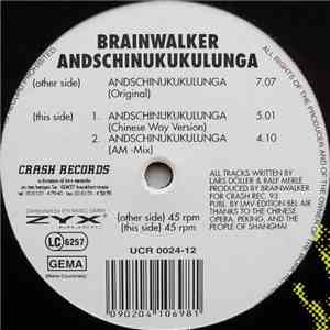 Brainwalker - Andschinukukulunga album