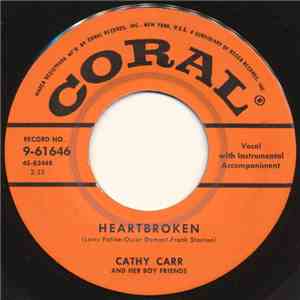 Cathy Carr - Heartbroken / I'll Cry At Your Wedding album