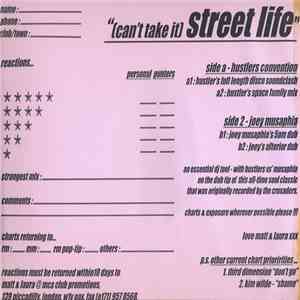 CJ Lewis - Can't Take It (Street Life) album