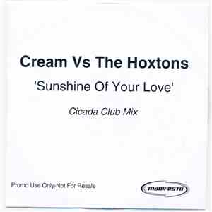 Cream  Vs The Hoxtons - Sunshine Of Your Love album