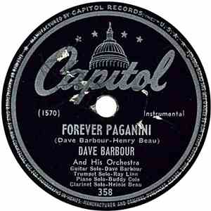 Dave Barbour And His Orchestra - Forever Paganini / Forever Nicki album