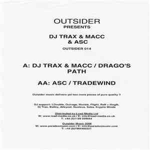 DJ Trax & Macc / ASC - Drago's Path / Tradewind album