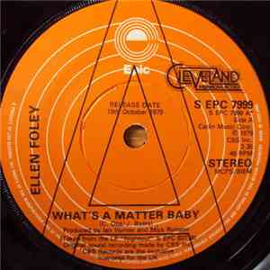 Ellen Foley - What's A Matter Baby album