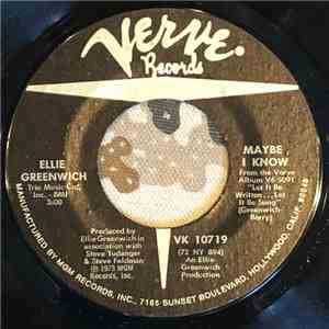 Ellie Greenwich - Maybe I Know / (Today I Met) The Boy I'm Gonna Marry album