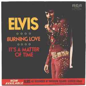 Elvis Presley - Burning Love / It's A Matter Of Time album
