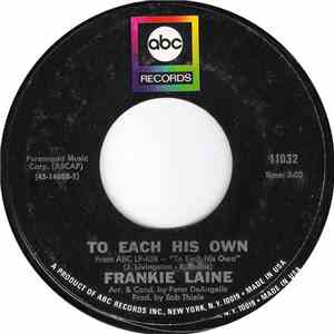 Frankie Laine - To Each His Own / I'm Happy To Hear You're Sorry album