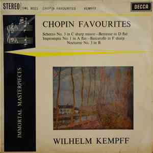 Frédéric Chopin, Wilhelm Kempff - Chopin Favourites album