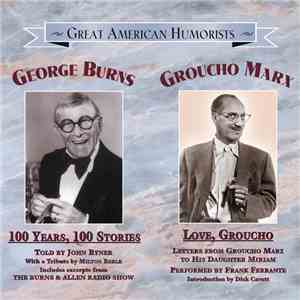 George Burns, Groucho Marx - Great American Humorists: George Burns & Groucho Marx album