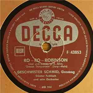 Geschwister Schmid , With Günter Fuhlisch Und Sein Orchester, Vico Torriani Und Chor , With Horst Kudritzki Tanzorchester - Ro- Ro- Robinson / Mandolino album