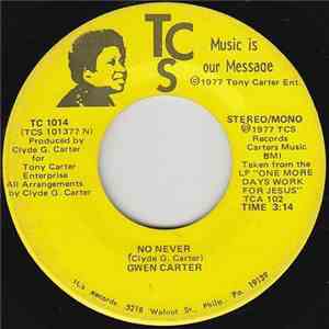 Gwen Carter - No Never / Jesus Is A Friend Of Mine album